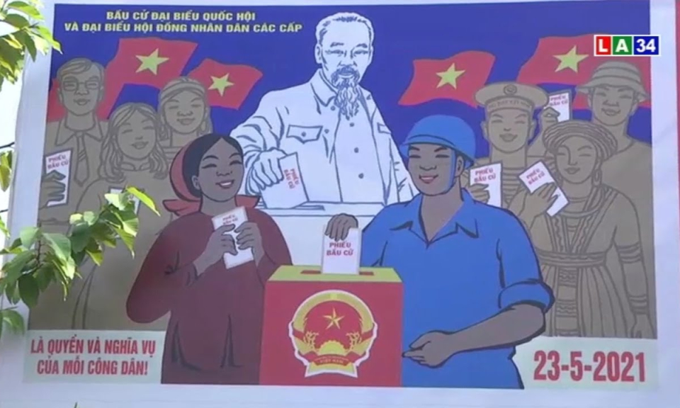 Các địa phương trong tỉnh Long An sẵn sàng cho ngày bầu cử 23/5/2021