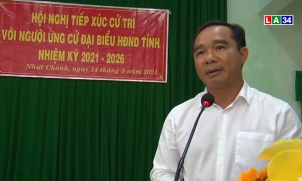 Ứng cử viên Đại biểu HĐND tỉnh Long An tiếp xúc cử tri các địa phương
