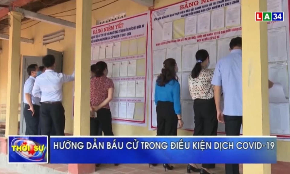 Hướng dẫn bầu cử trong điều kiện dịch Covid-19