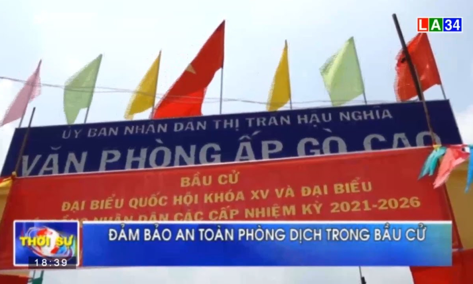 Đảm bảo an toàn phòng dịch trong bầu cử