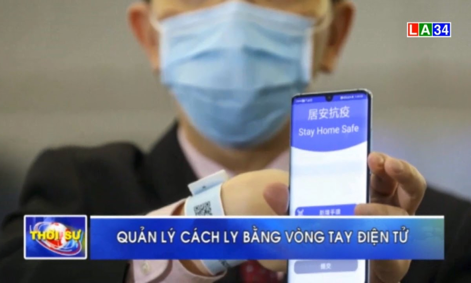 Quản lý cách ly bằng vòng tay điện tử