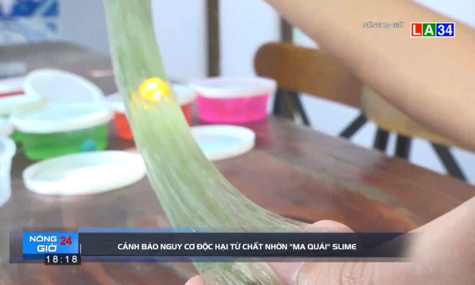 Cảnh báo nguy cơ độc hại từ chất nhờn &#8220;ma quái&#8221; smile