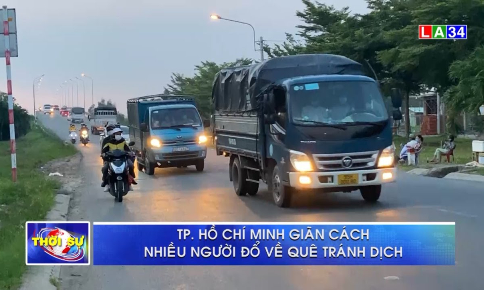 TP Hồ Chí Minh giãn cách xã hội, nhiều người đổ về quê tránh dịch