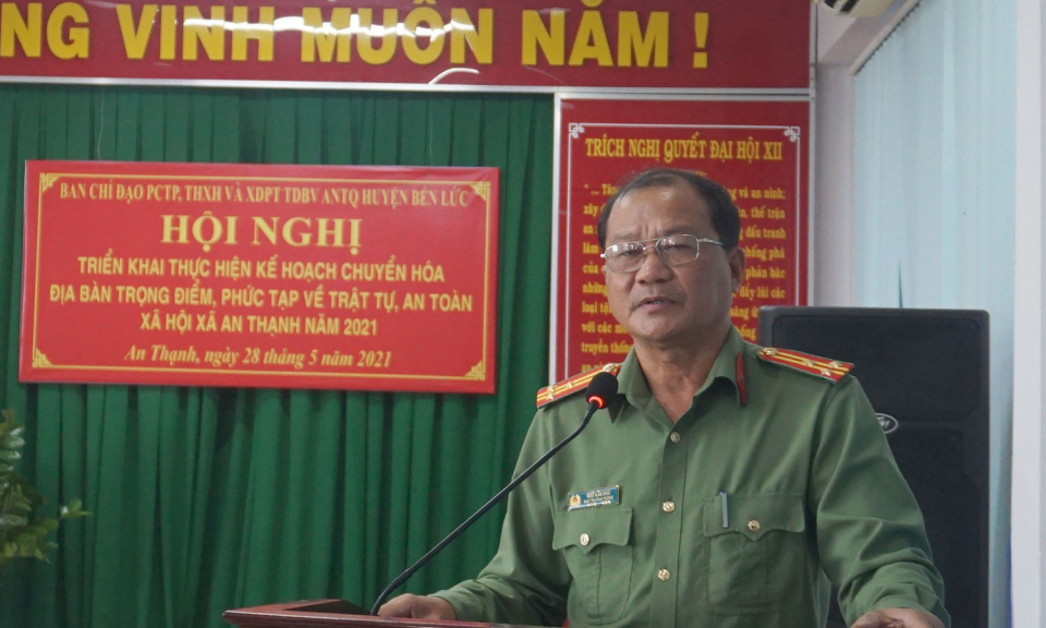 Bến Lức: Chuyển hóa địa bàn trọng điểm, phức tạp an ninh trật tự