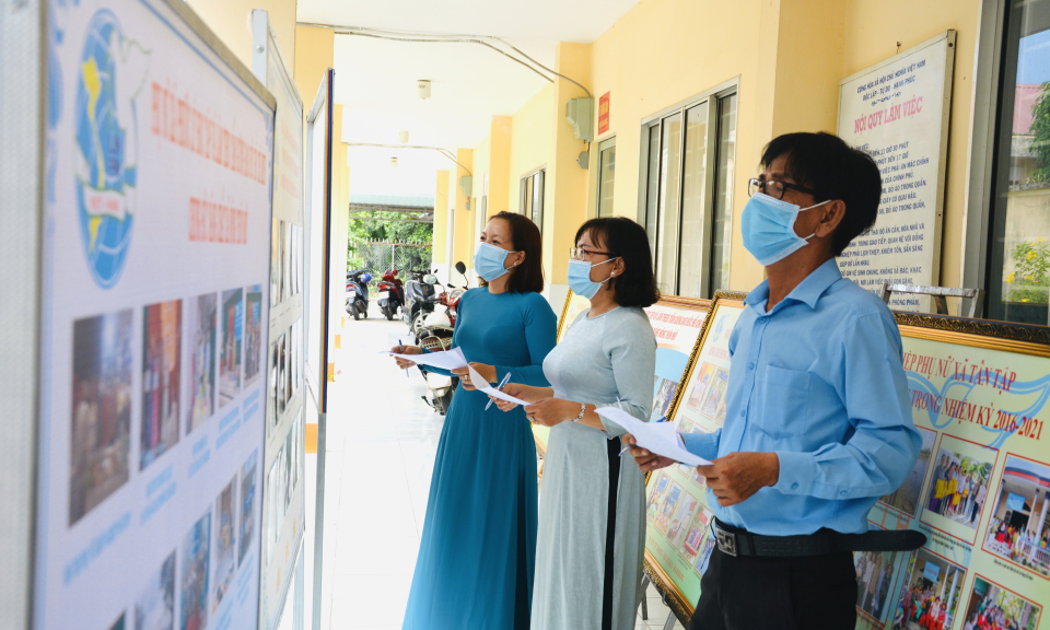 Cần Giuộc: Tổng kết hội thi Pa nô ảnh chào mừng Đại hội Phụ nữ các cấp, nhiệm kỳ 2021-2026