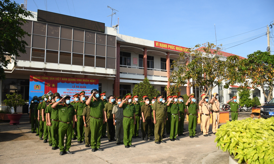 Đức Hòa: Mở đợt cao điểm tấn công tội phạm bảo vệ bầu cử