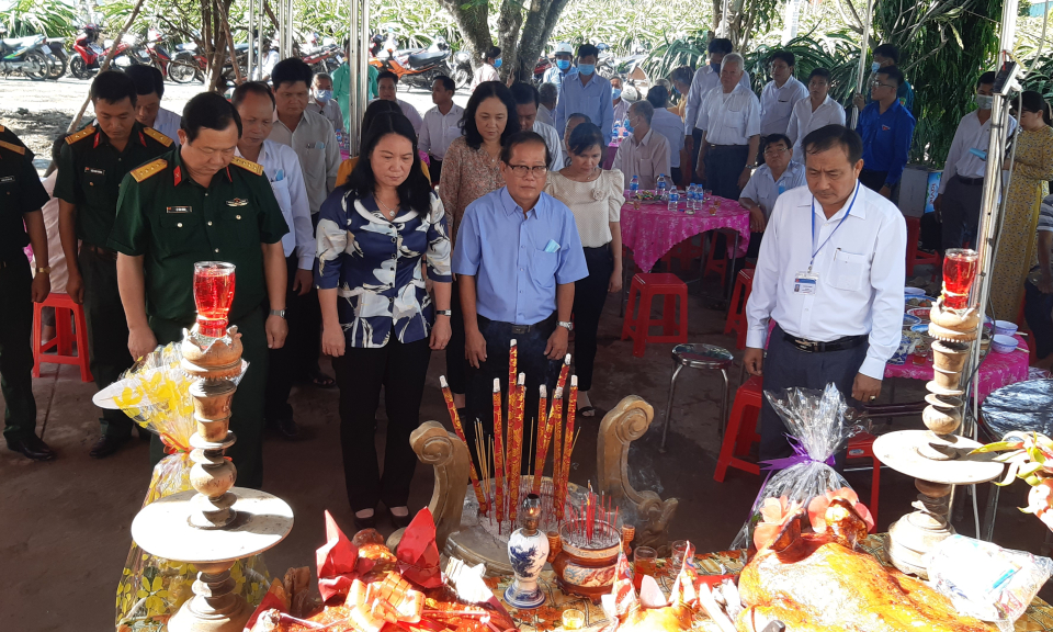 Châu Thành: Kỷ niệm 53 năm trận đánh cầu Ván, xã An Lục Long