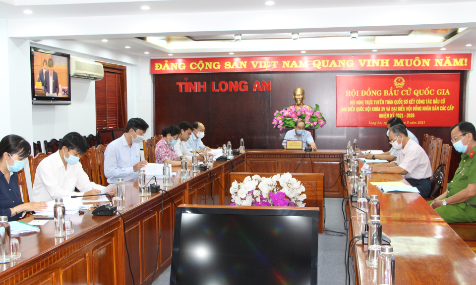 Hội nghị trực tuyến toàn quốc triển khai công tác bầu cử