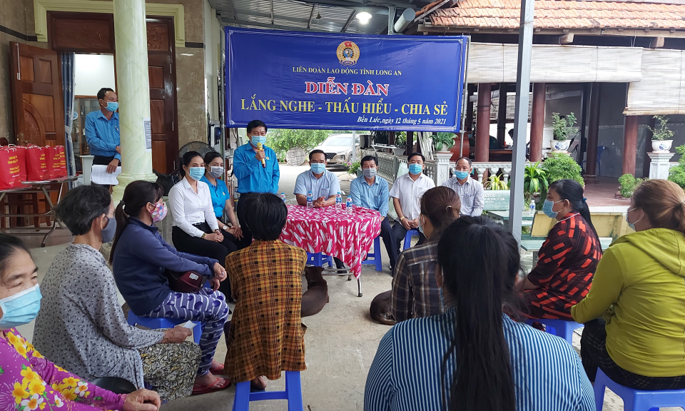 Bến Lức: Diễn đàn&#8221;Lắng nghe-Thấu hiểu-Chia sẻ&#8221;