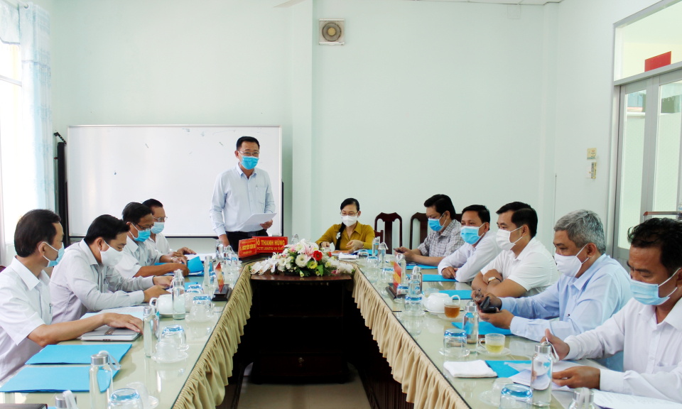 Cần Đước: Đoàn giám sát Ban bầu cử tỉnh Long An đơn vị số 2 kiểm tra công tác bầu cử
