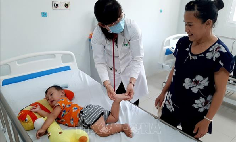 Xuất hiện các ca bệnh tay chân miệng dưới 4 tháng tuổi ở Long An