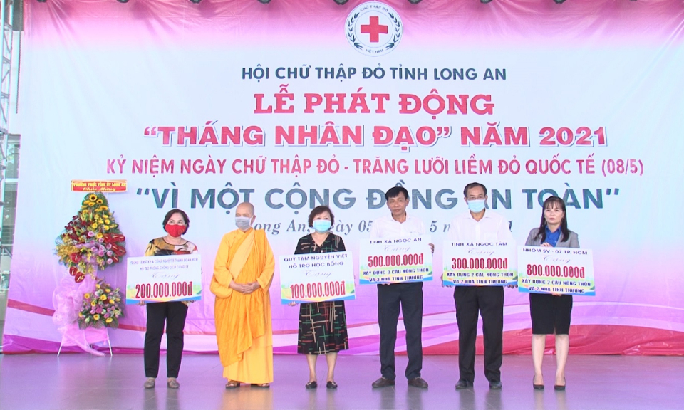 Lễ phát động Tháng Nhân đạo năm 2021