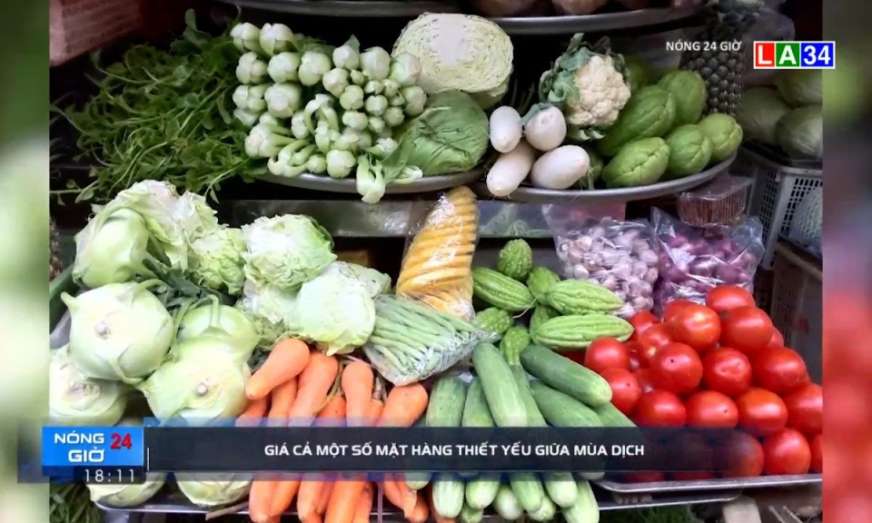 Giá cả một số mặt hàng thiết yếu giữa màu dịch