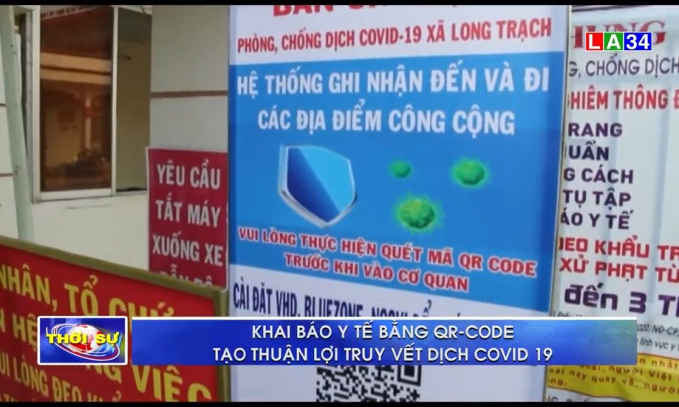 Khai báo y tế bằng QR-CODE tạo thuận lợi truy vết dịch Covid-19
