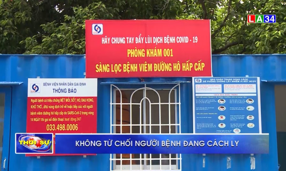 Không được từ chối bệnh nhân đang cách ly