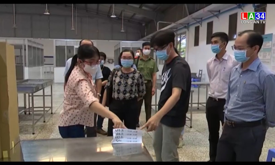 Long An: Kiểm tra công tác phòng chống dịch Covid-19 tại các doanh nghiệp