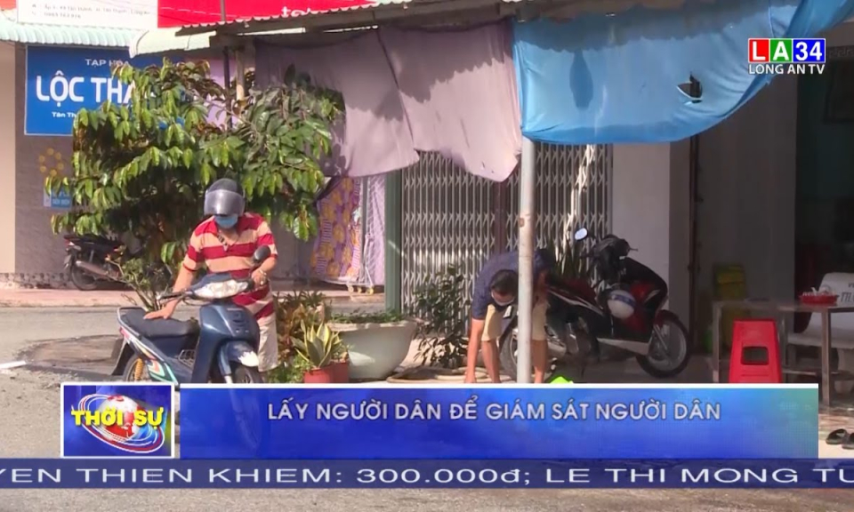 Lấy người dân để giám sát người dân