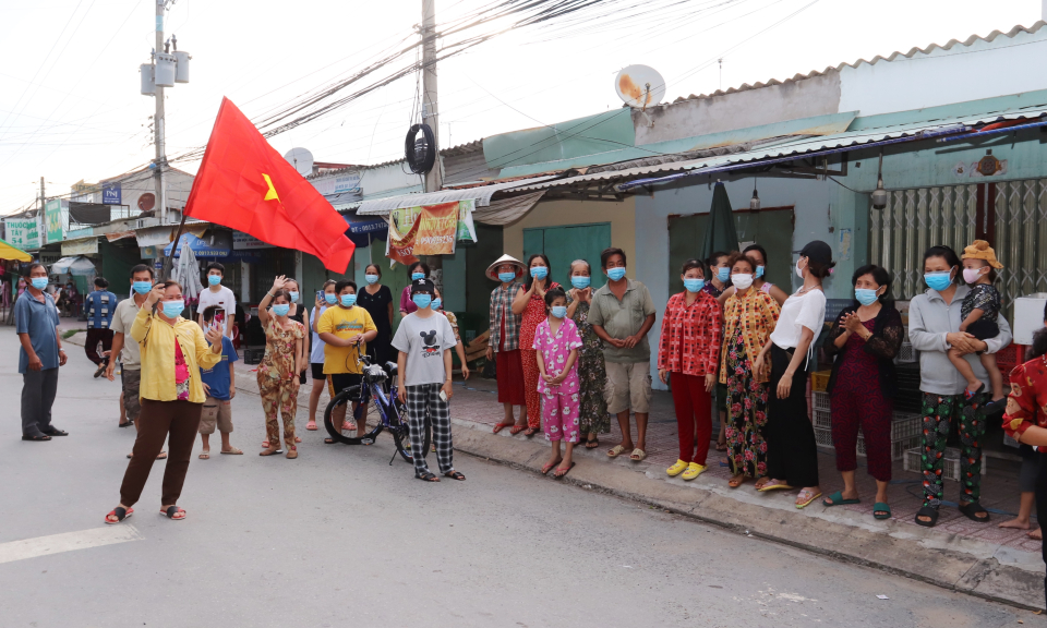 Cần Đước: Dỡ phong tỏa khu dân cư ấp 4, xã Phước Vân