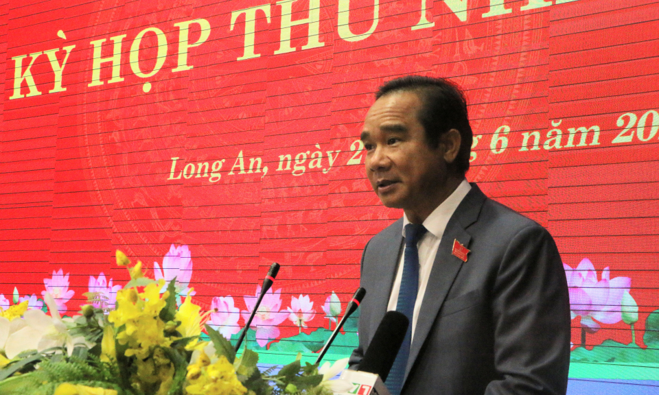 Bí Thư tỉnh ủy Nguyễn Văn Được tái đắc cử Chủ tịch HĐND tỉnh