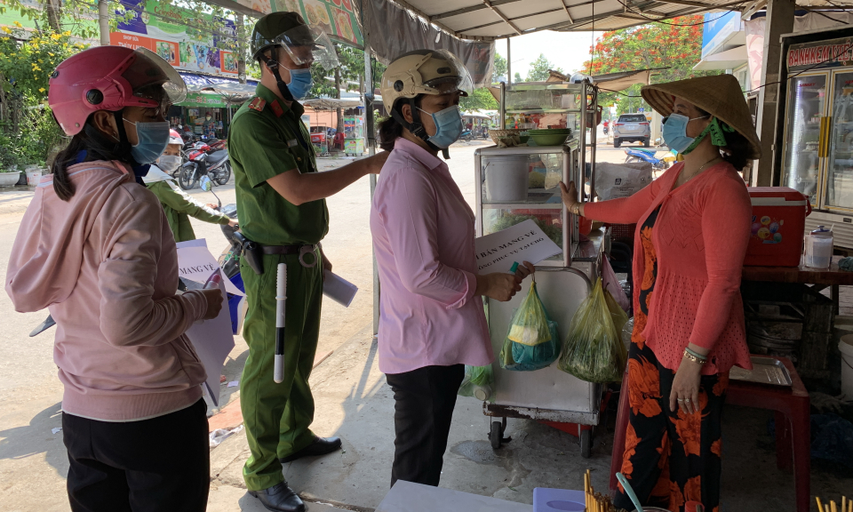 Tân Hưng: Chung tay phòng, chống dịch Covid-19