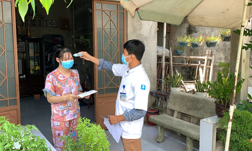 Tân Hưng: Cách ly tại nhà 236 người ở huyện từ vùng dịch về