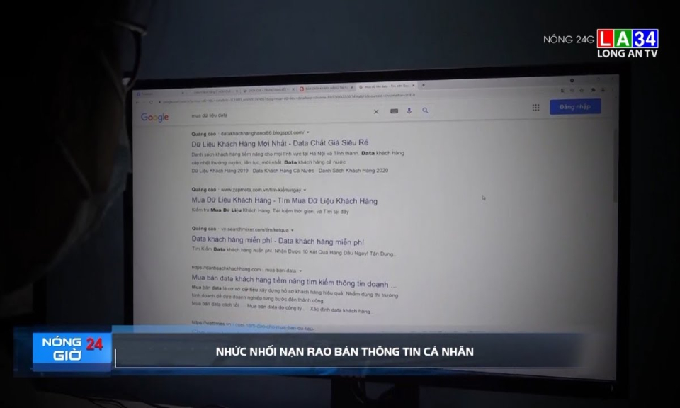 Nhức nhối nạn rao bán thông tin cá nhân