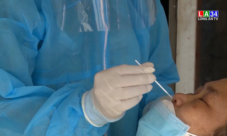 TP.Tân An triển khai xét nghiệm sàng lọc virus SARS-CoV-2 trong cộng đồng