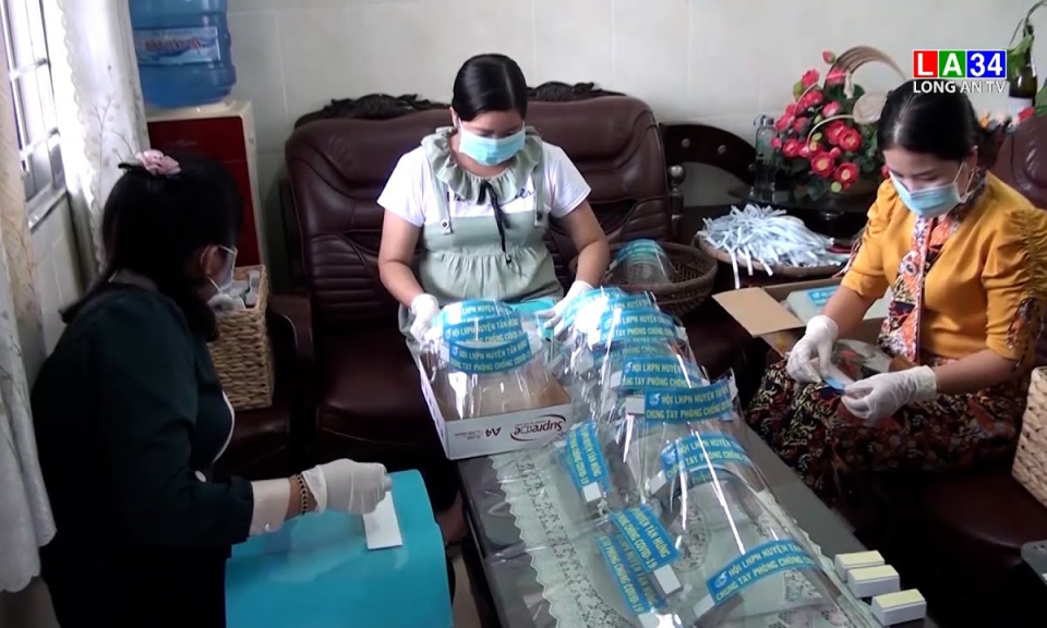 Long An: Nhiều hoạt động hỗ trợ các lực lượng phòng, chống dịch Covid-19