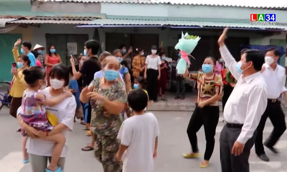 Cần Đước: Dỡ phong tỏa khu dân cư ấp 4, xã Phước Vân