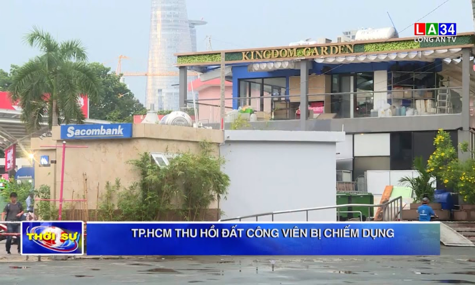 TP.HCM thu hồi đất công viên bị chiếm dụng