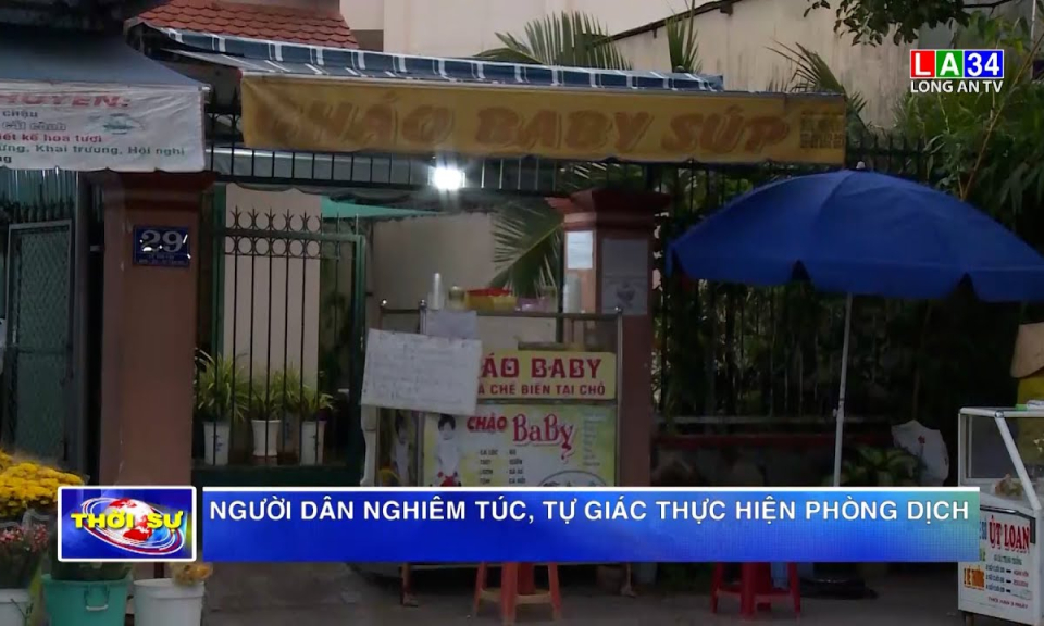 Người dân nghiêm túc, tự giác thực hiện phòng dịch