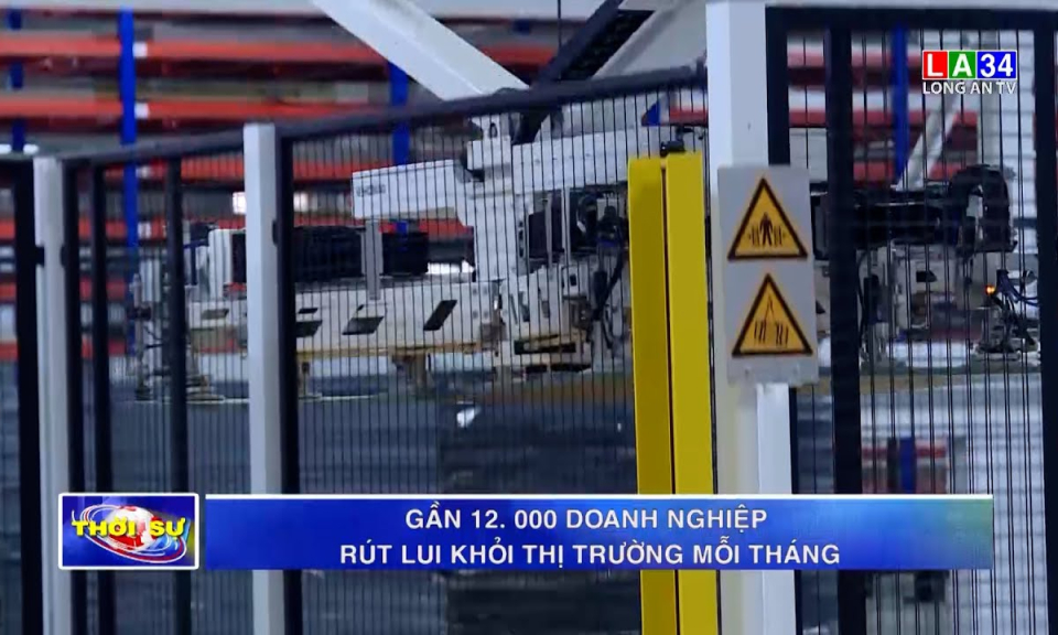 Gần 12.000 doanh nghiệp rút lui khỏi thị trường mỗi tháng