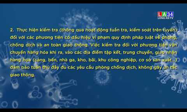 Tạo thuận lợi cho vận chuyển hàng hóa trong tình hình dịch Covid-19