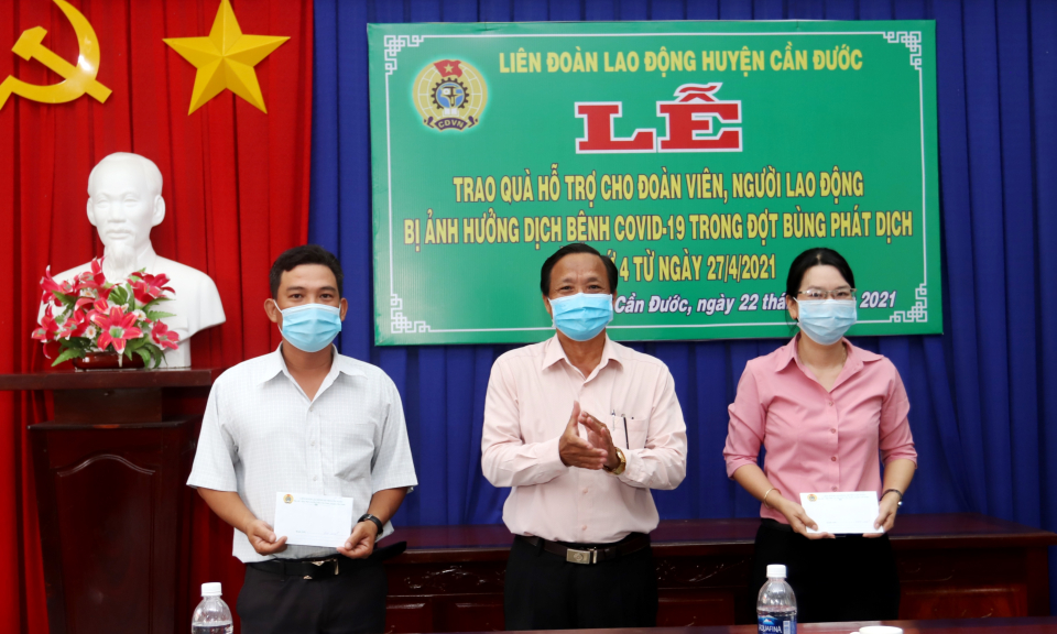Cần Đước: Nhiều giải pháp hỗ trợ cho công nhân, người lao động ở nhà trọ