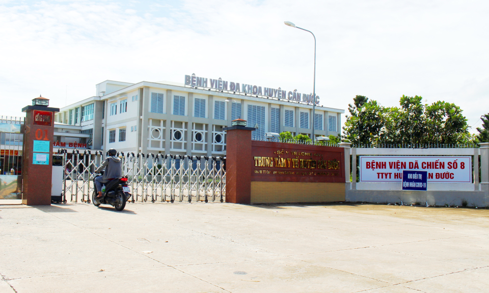 Long An thành lập Bệnh viện dã chiến số 8 tại Trung tâm y tế huyện Cần Đước