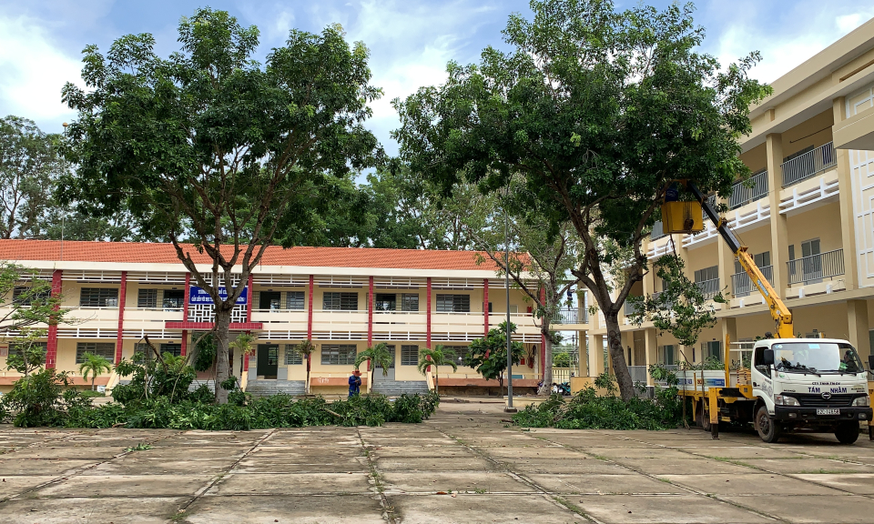 Kích hoạt Khu cách ly tập trung Cơ sở Trường THPT Tân Hưng