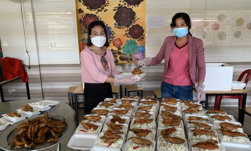 Kiểm tra tình hình phòng chống dịch Covid-19 tại Vĩnh Hưng