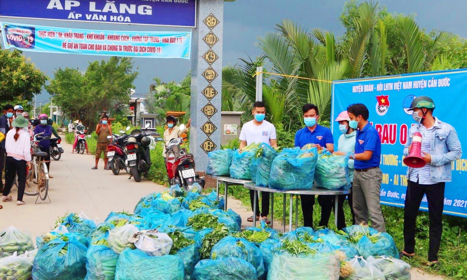 Gian hàng 0 đồng chia sẻ yêu thương