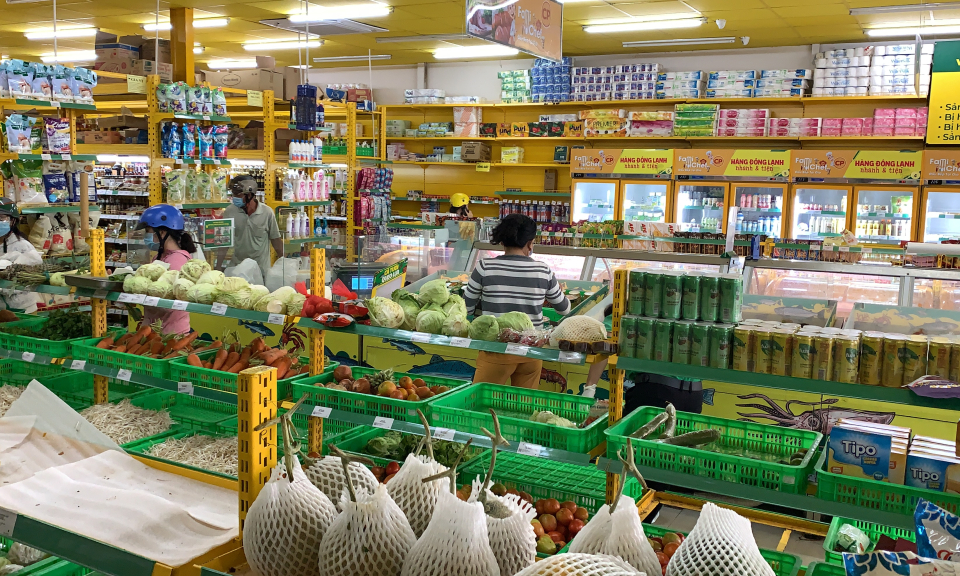 Đóng cửa chợ truyền thống , tăng cường cung cấp thực phẩm qua giao hàng