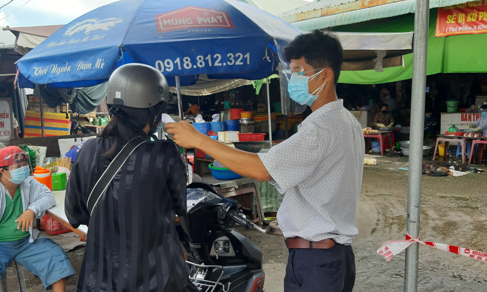 Đến ngày 13/7, Tân Thạnh có 23 ca dương tính Covid-19