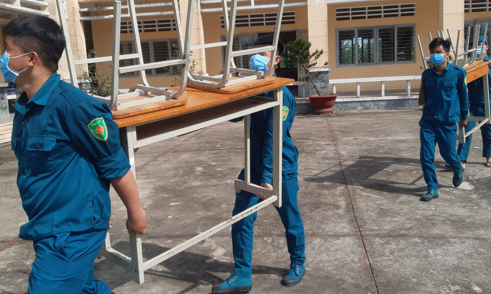 Châu Thành: Sẳn sàng vận hành thêm khu cách ly tập trung phòng chống dịch Covid-19