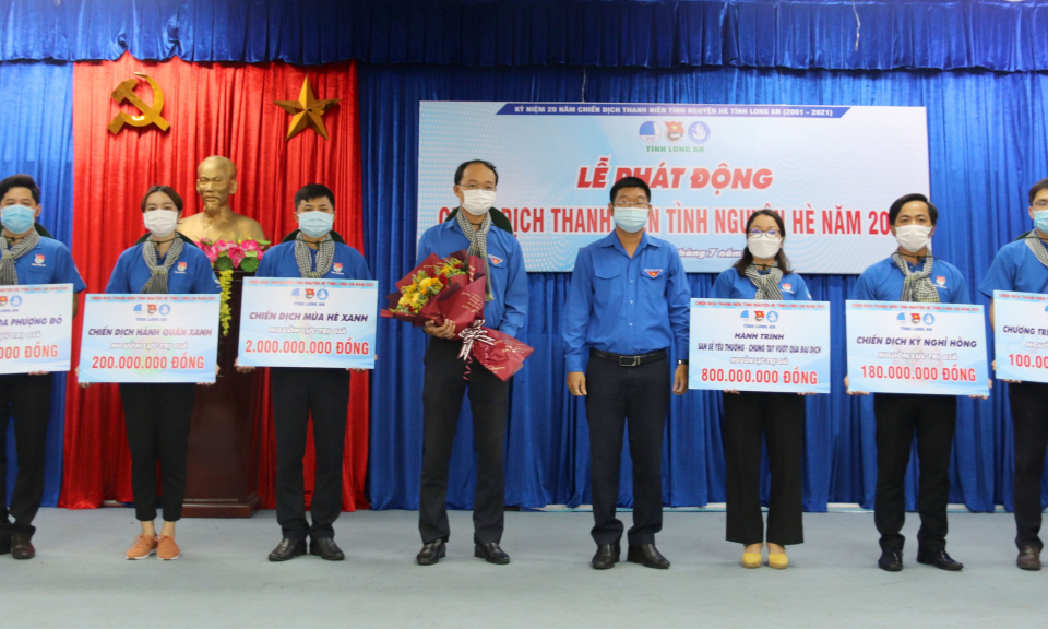 Lễ phát động Chiến dịch Thanh niên tình nguyện hè năm 2021