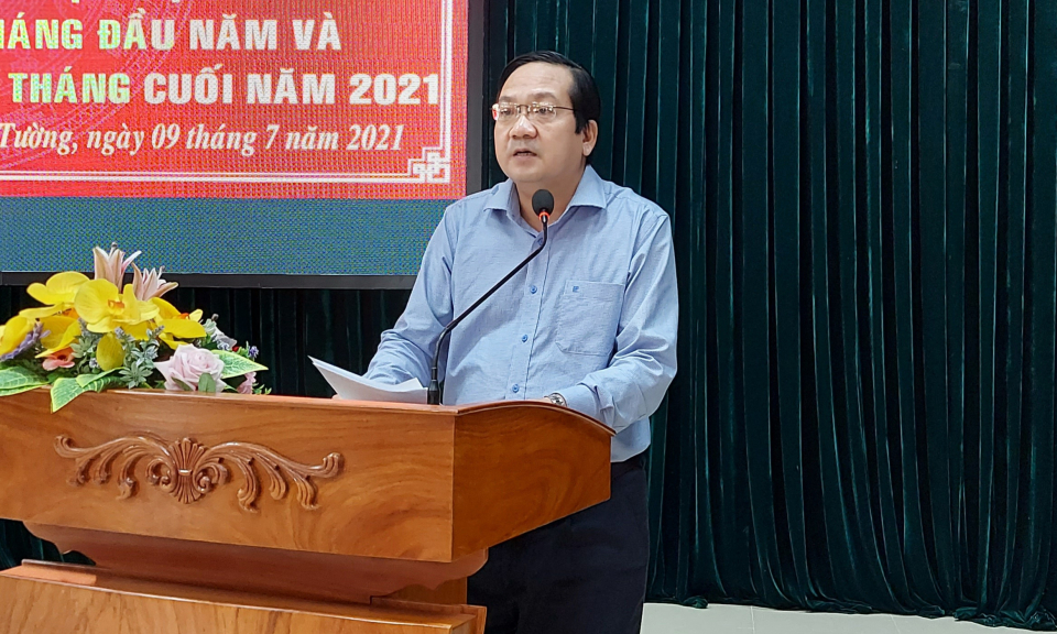 TX Kiến Tường: Hội nghị Ban chấp hành Thị ủy lần thứ 6, nhiệm kỳ 2020-2025
