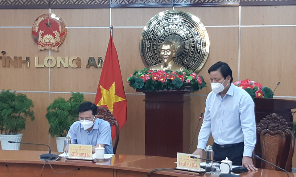 Long An: Nhiều ca mắc Covid-19 liên quan chợ Bình Điền và công ty PouYuen, TP.HCM