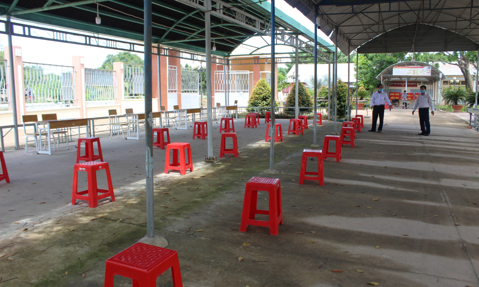 Đức Huệ: Khu cách ly tập trung đủ điều kiện vận hành, đảm bảo phòng chống dịch