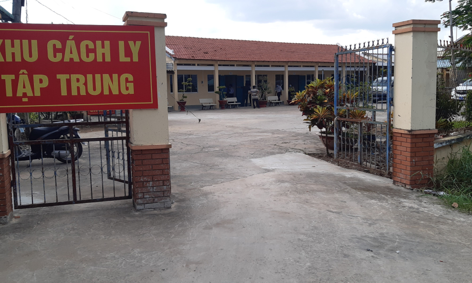 Khu cách ly tập trung huyện Châu Thành sẳn sàng đi vào hoạt động