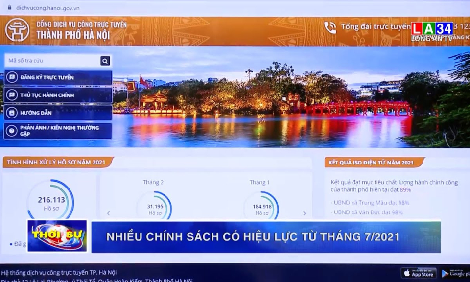 Nhiều chính sách có hiệu lực từ tháng 7/2021