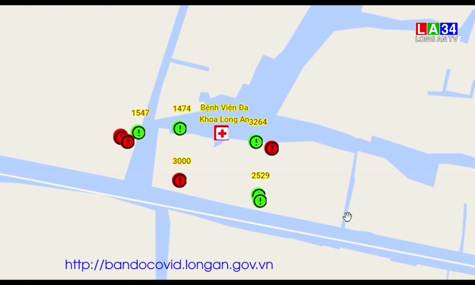 Bản đồ Covid giúp người dân theo dõi tình hình dịch bệnh