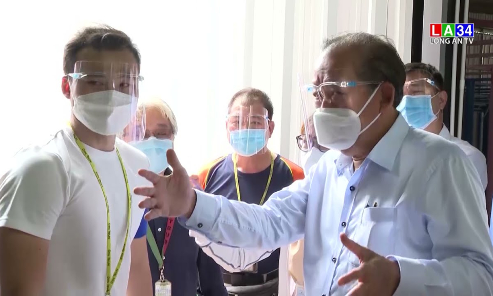Phó Thủ tướng Trương Hòa Bình và Bộ Y tế làm việc tại Long An