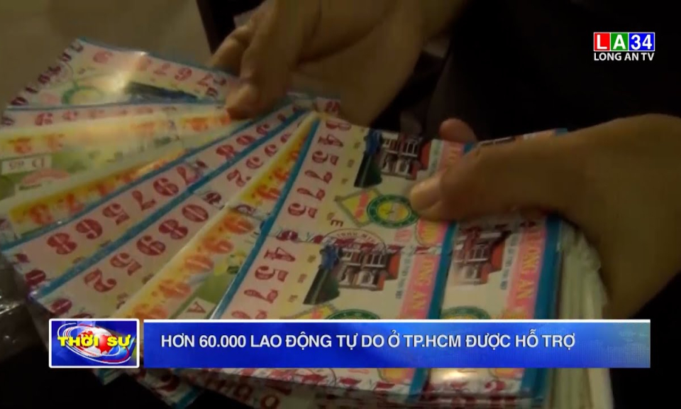 Hơn 60.000 lao động tự do ở TP.HCM được hỗ trợ